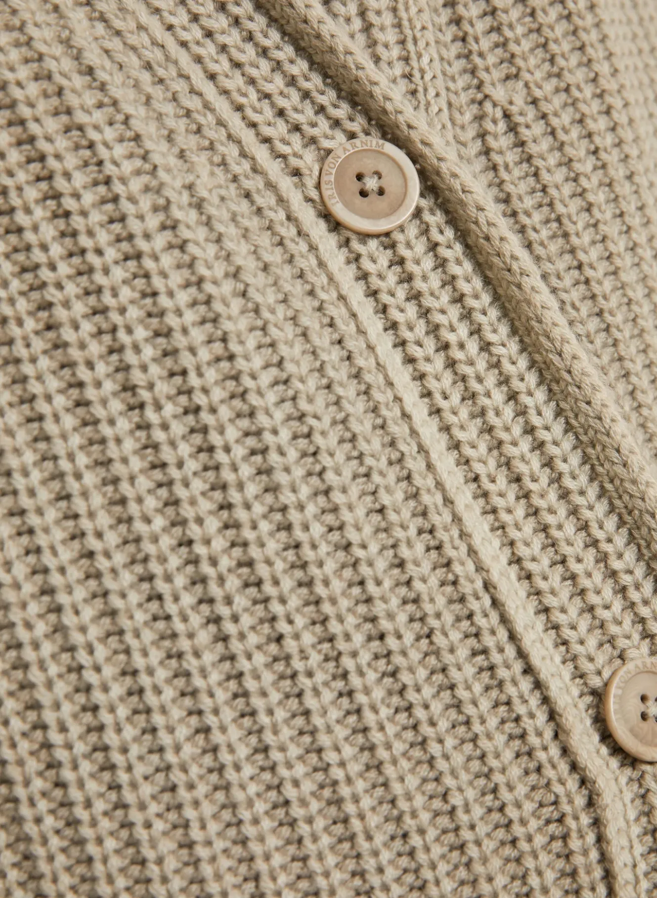 Strickjacke FALLOU aus Cashmere mit 3/4-Arm
