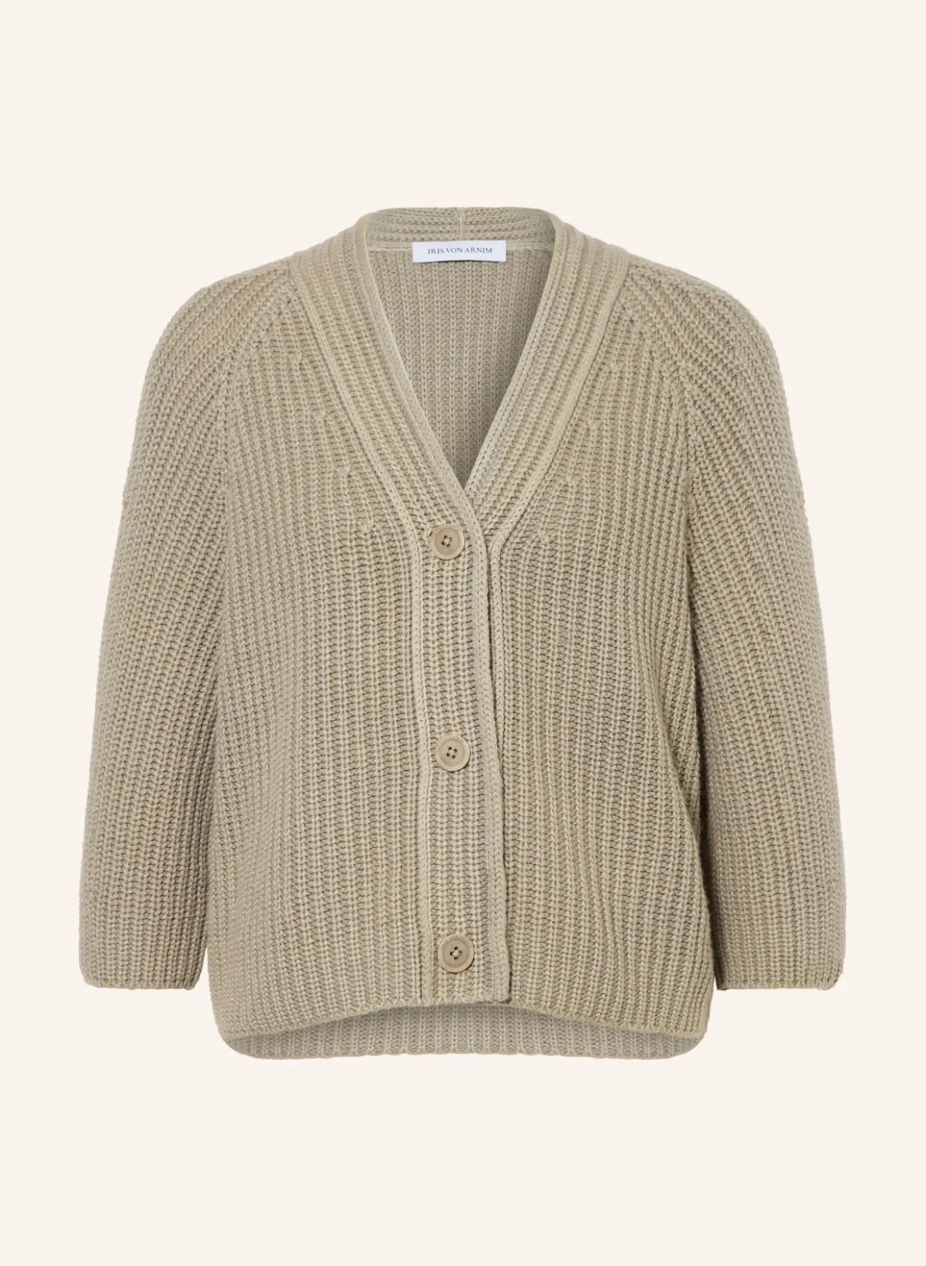 Strickjacke FALLOU aus Cashmere mit 3/4-Arm