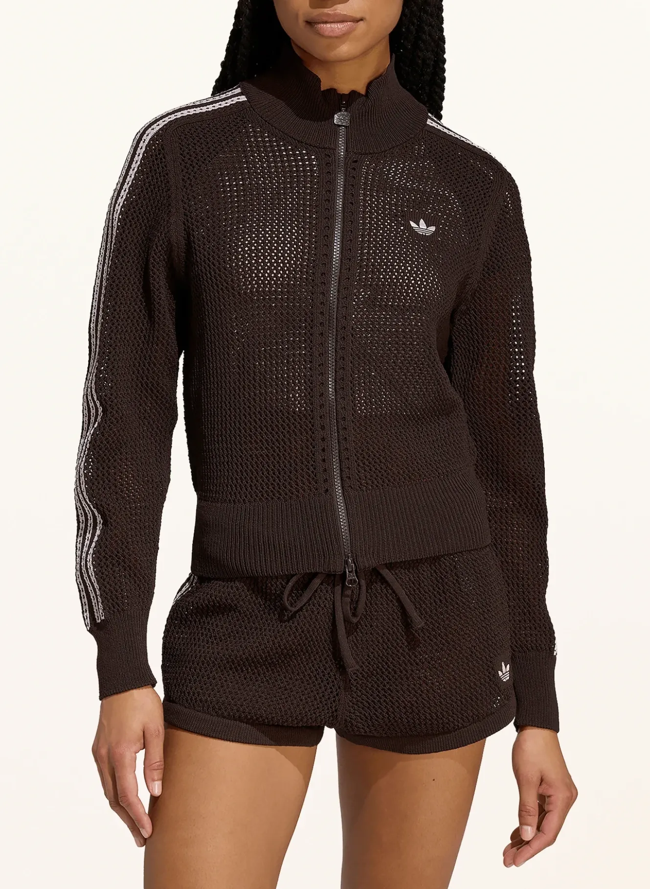 Strickjacke KNITTED CROCHET FIREBIRD