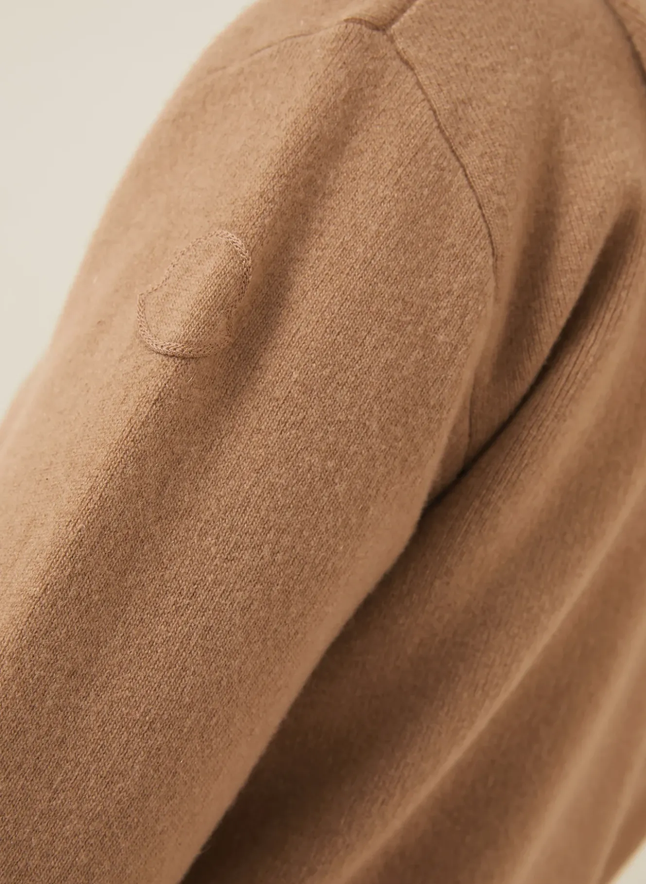 Strickjacke mit Cashmere