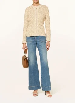 Strickjacke mit Pailetten