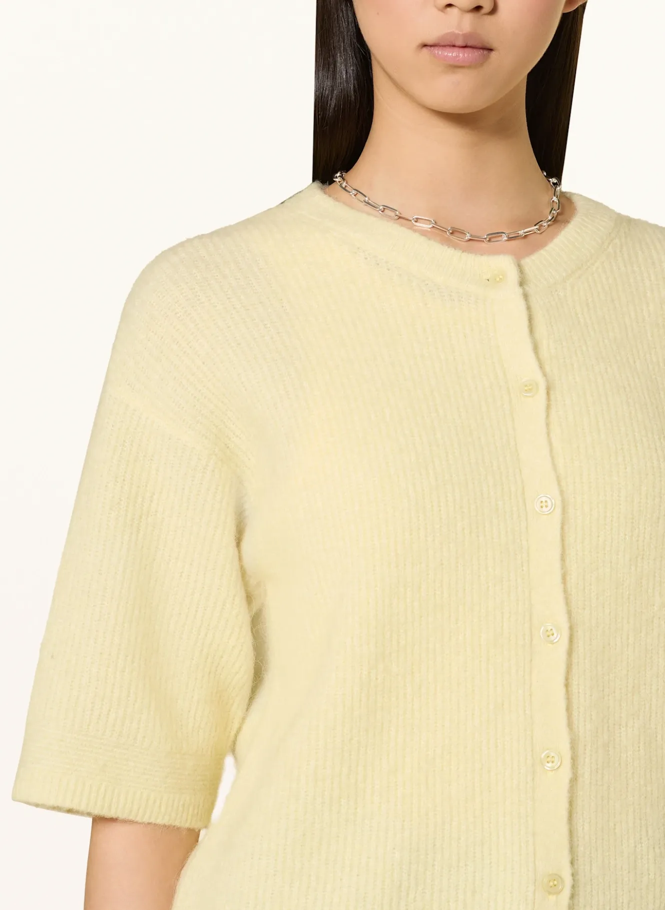 Strickjacke SAANOURA mit Alpaka