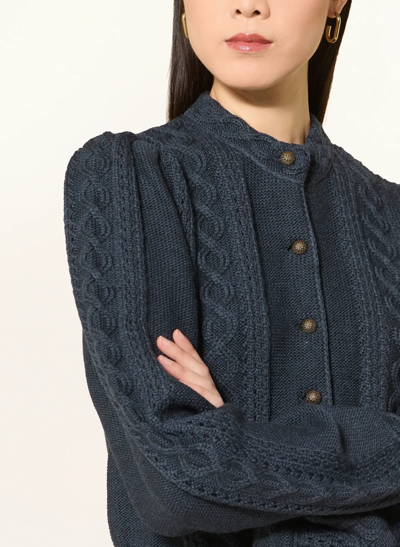 Strickjanker LEA aus Merinowolle
