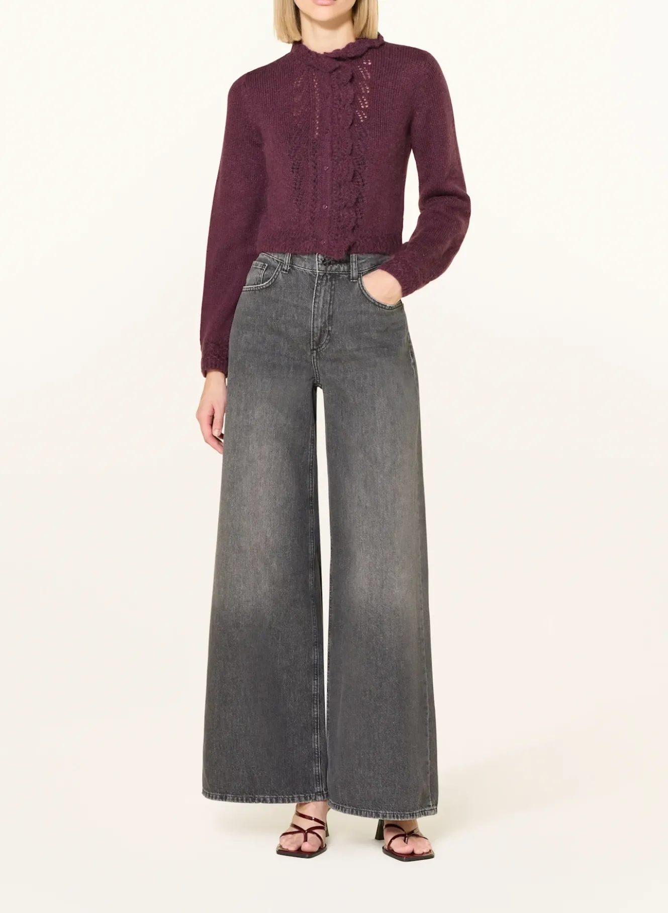 Strickjanker mit Mohair