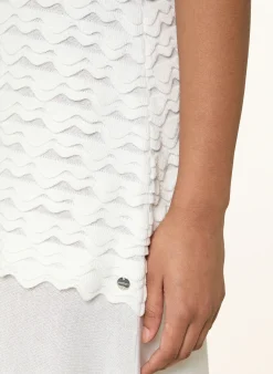 Strickkleid mit Glitzergarn