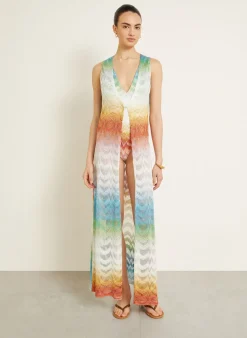 Strickkleid mit Glitzergarn