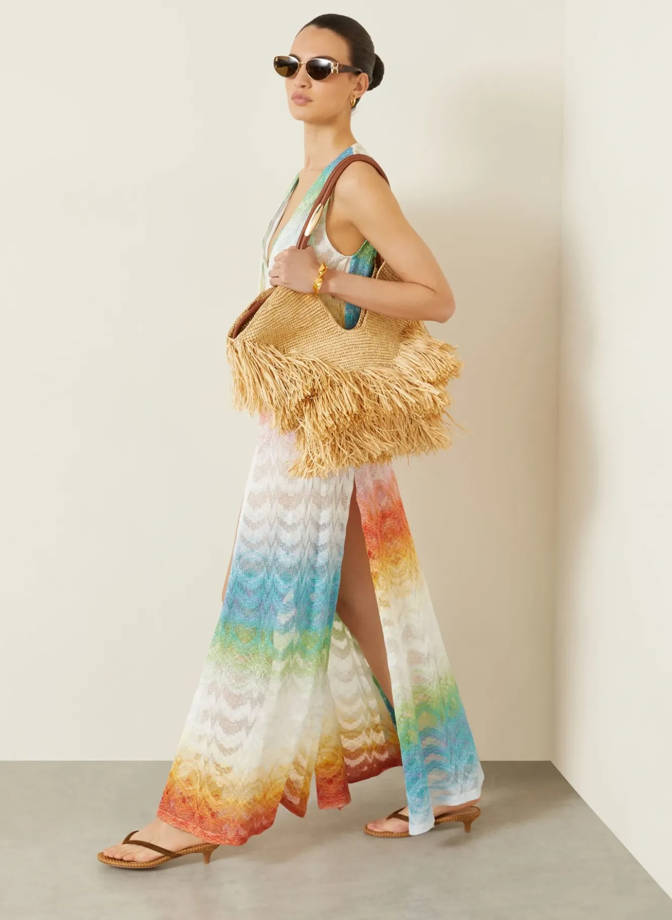 Strickkleid mit Glitzergarn