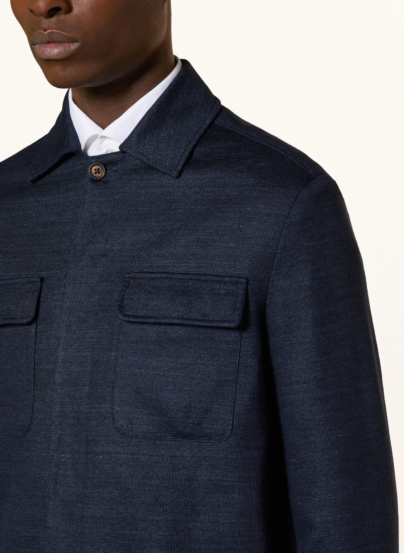 Strick-Overshirt