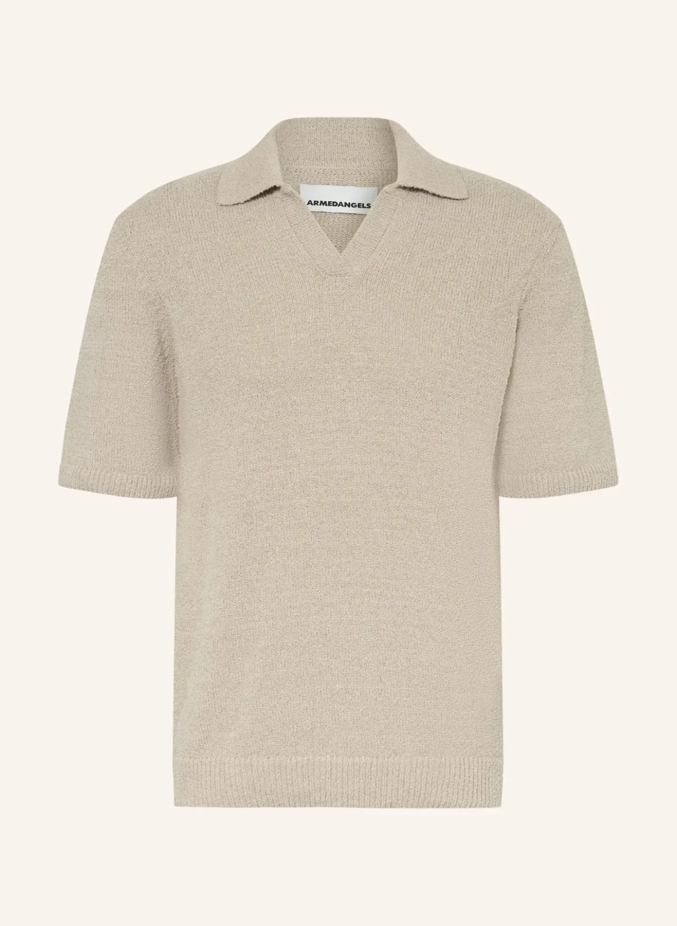 Strick-Poloshirt