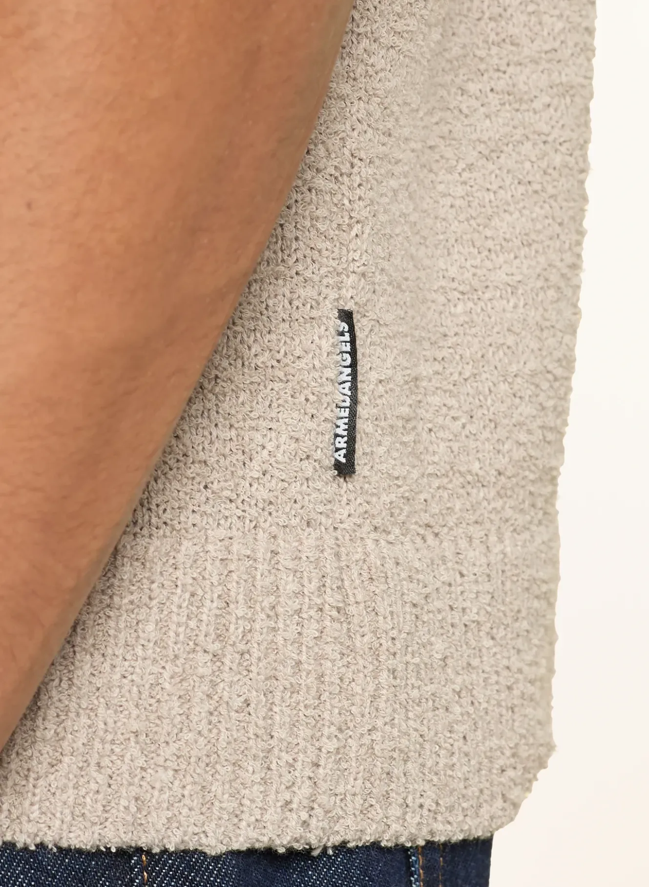 Strick-Poloshirt