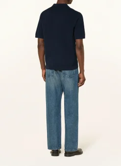 Strick-Poloshirt