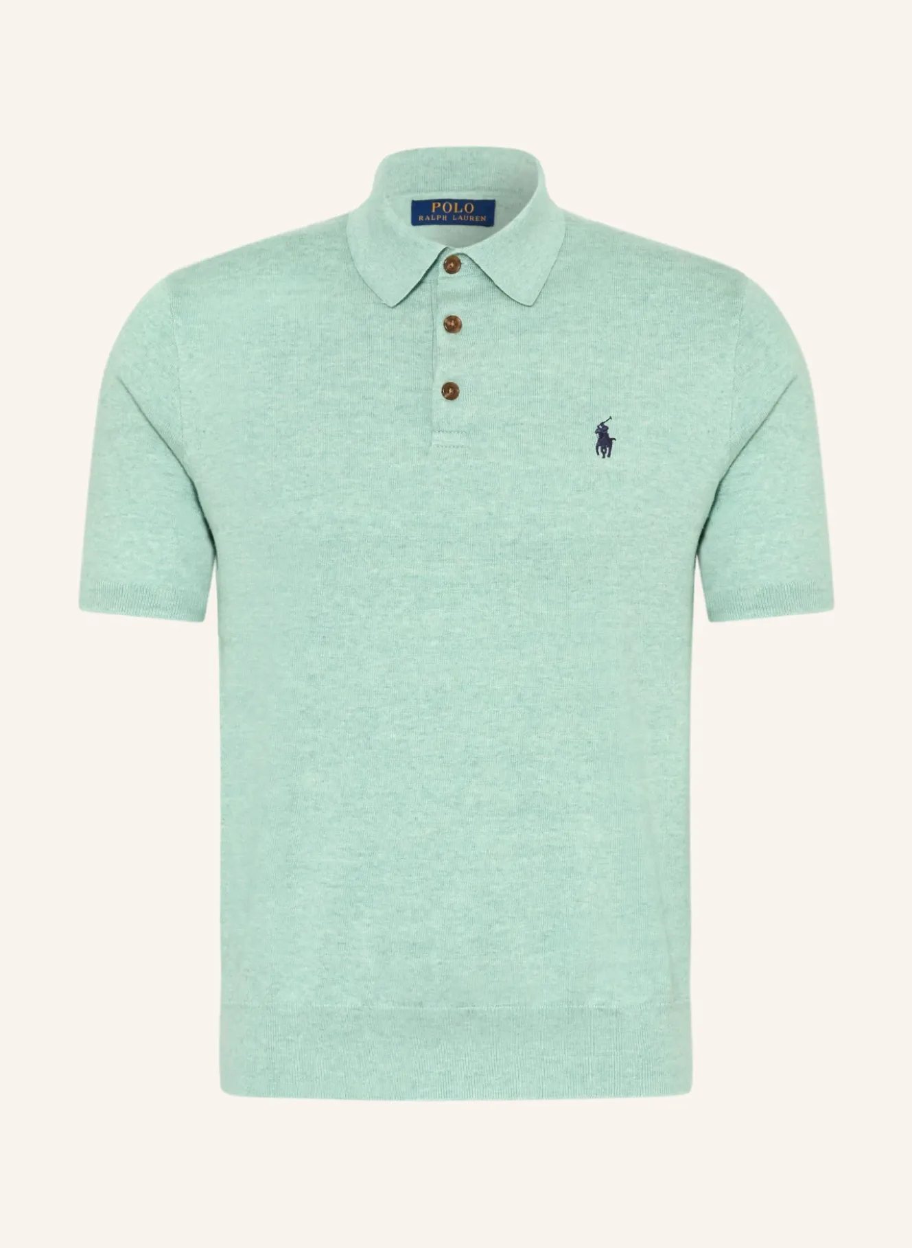 Strick-Poloshirt
