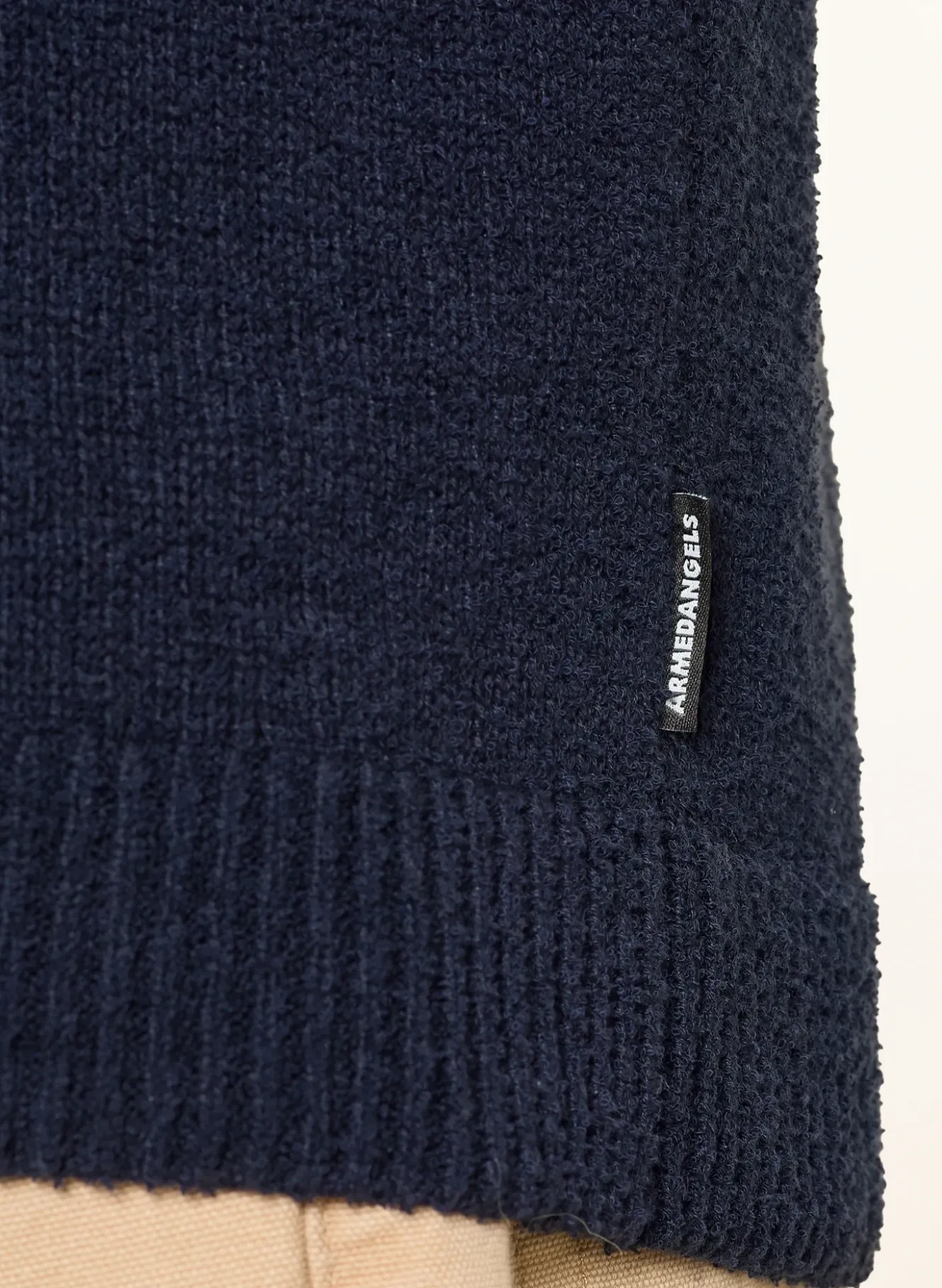 Strick-Poloshirt
