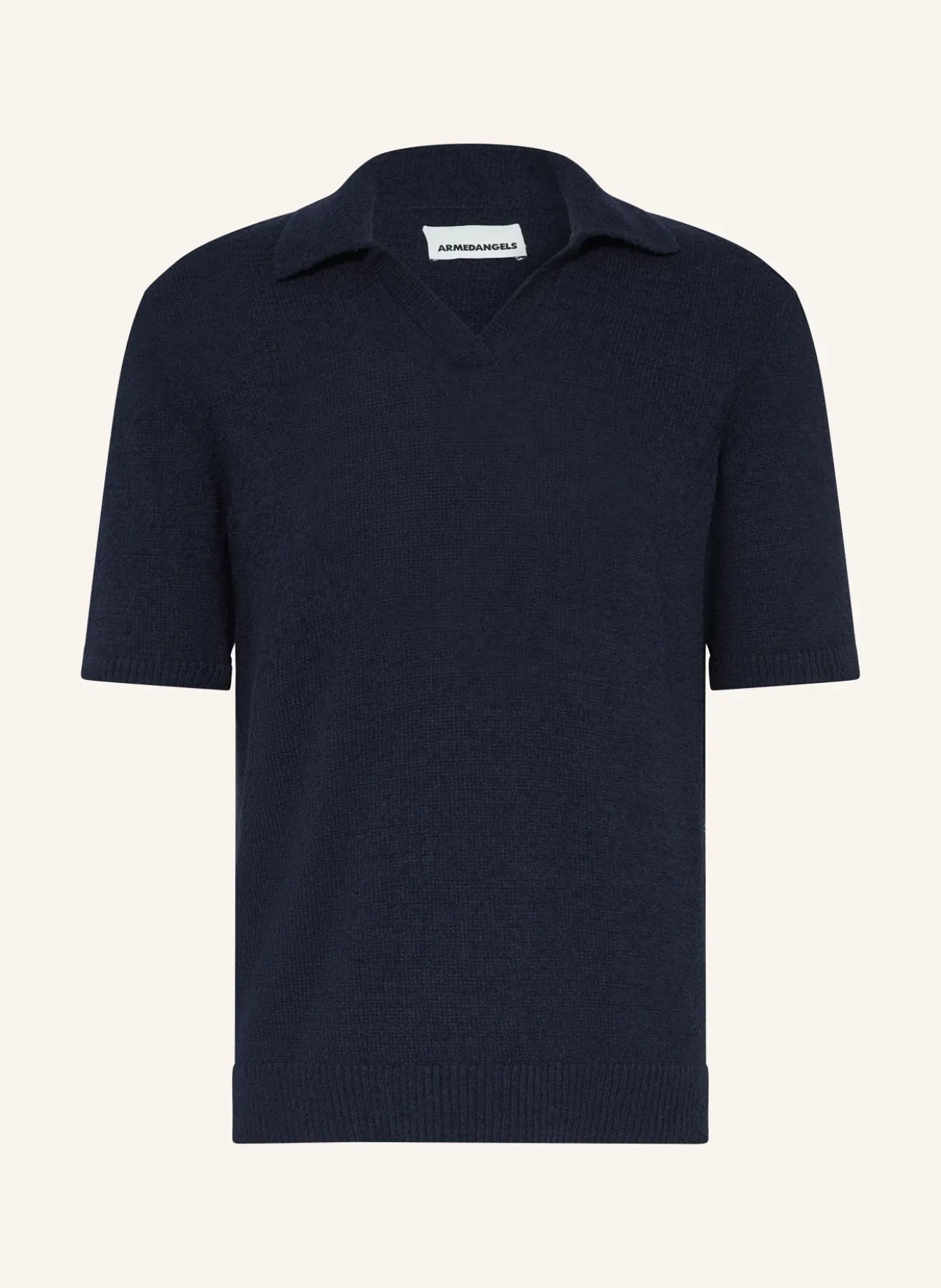 Strick-Poloshirt