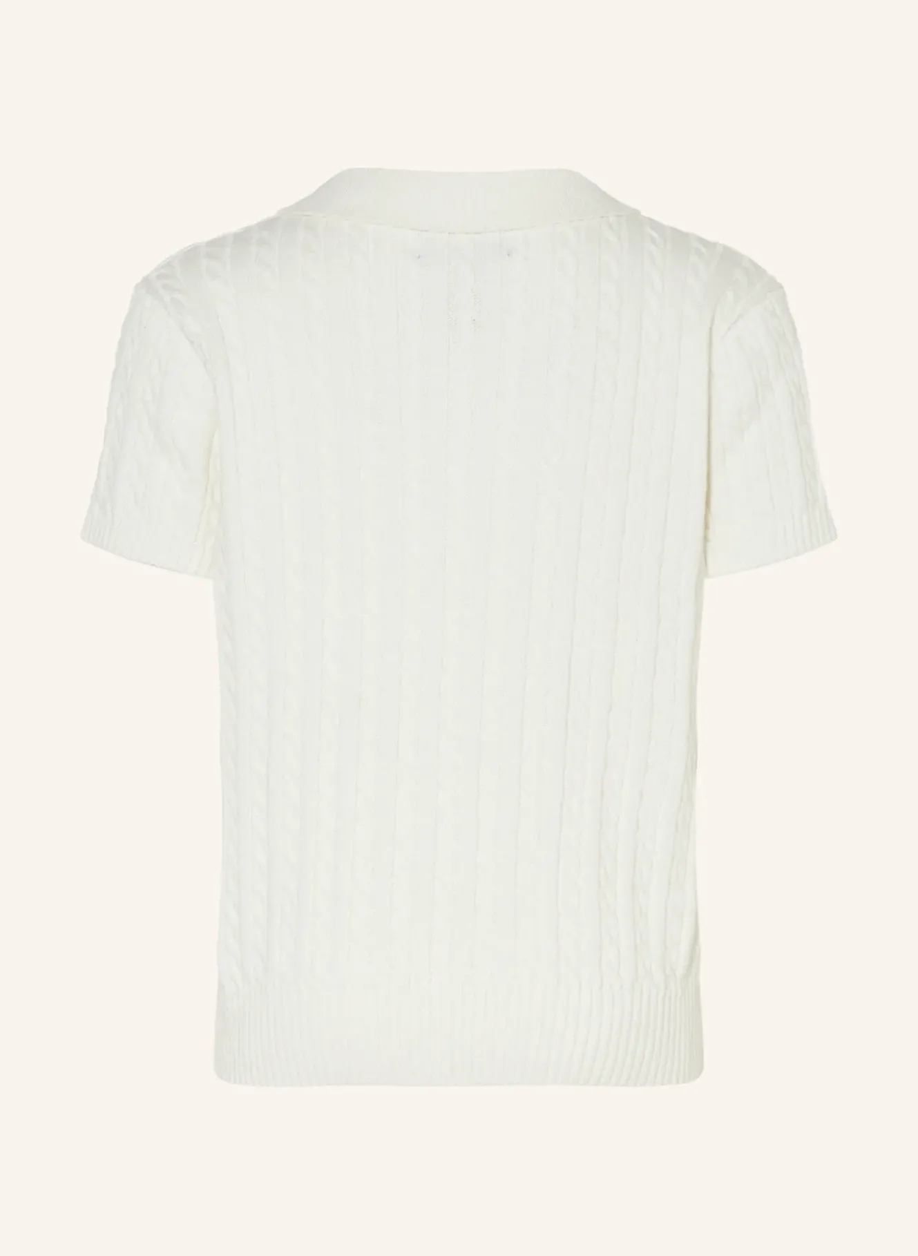 Strick-Poloshirt
