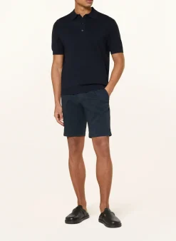 Strick-Poloshirt