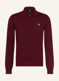 Strick-Poloshirt