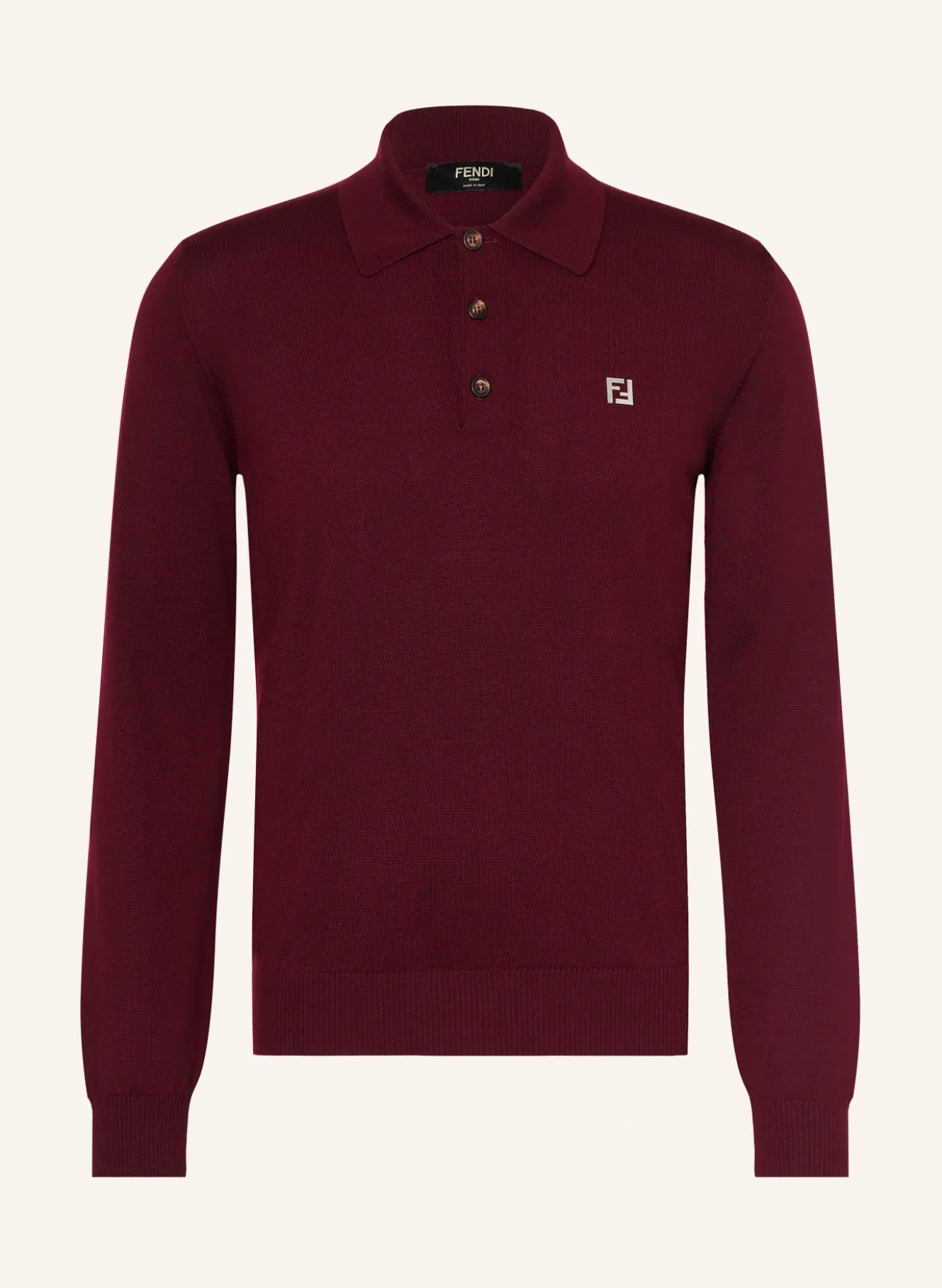 Strick-Poloshirt