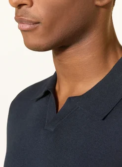 Strick-Poloshirt