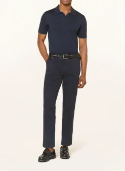 Strick-Poloshirt