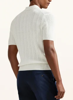 Strick-Poloshirt