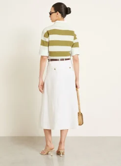 Strick-Poloshirt