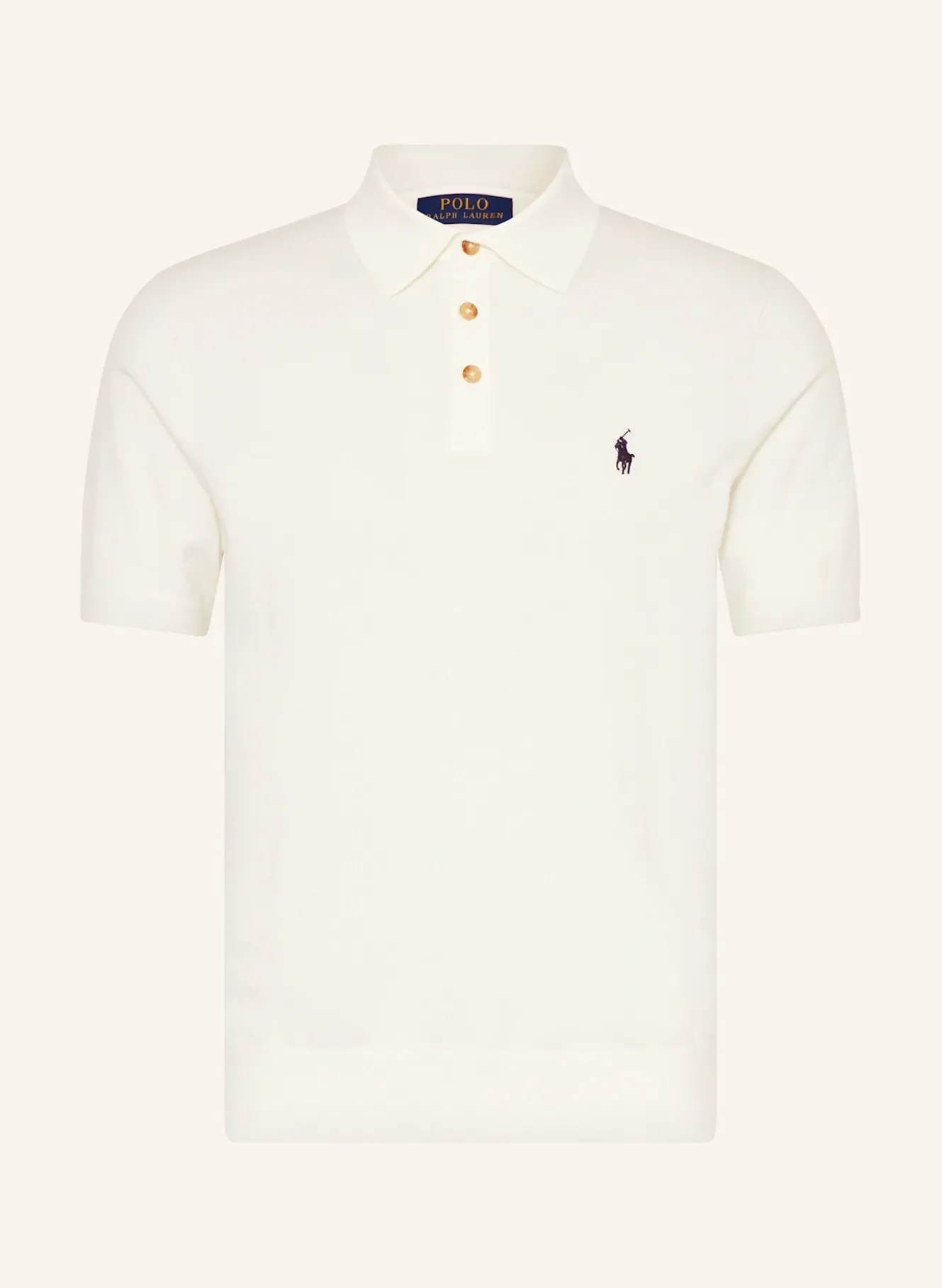 Strick-Poloshirt