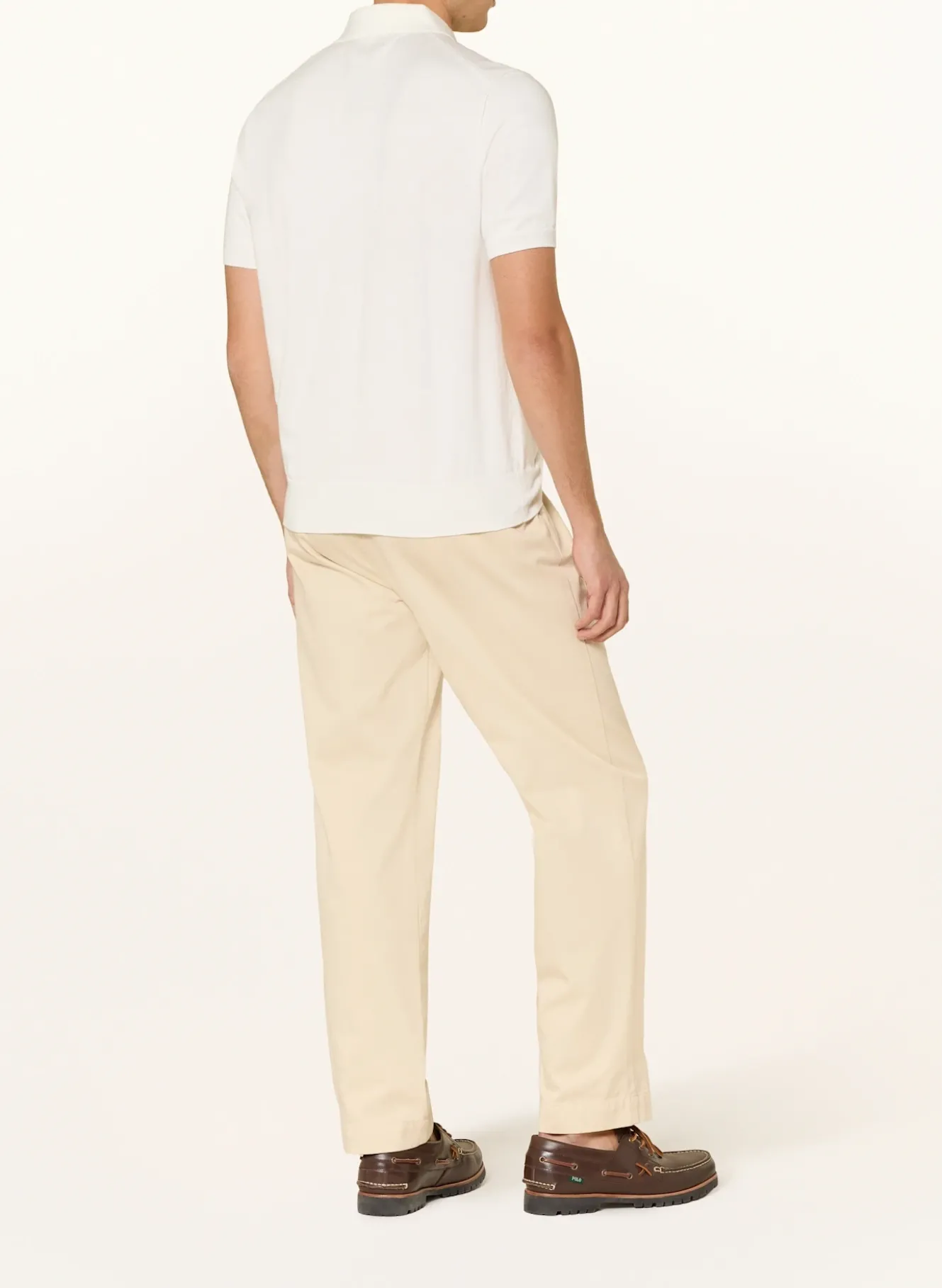 Strick-Poloshirt