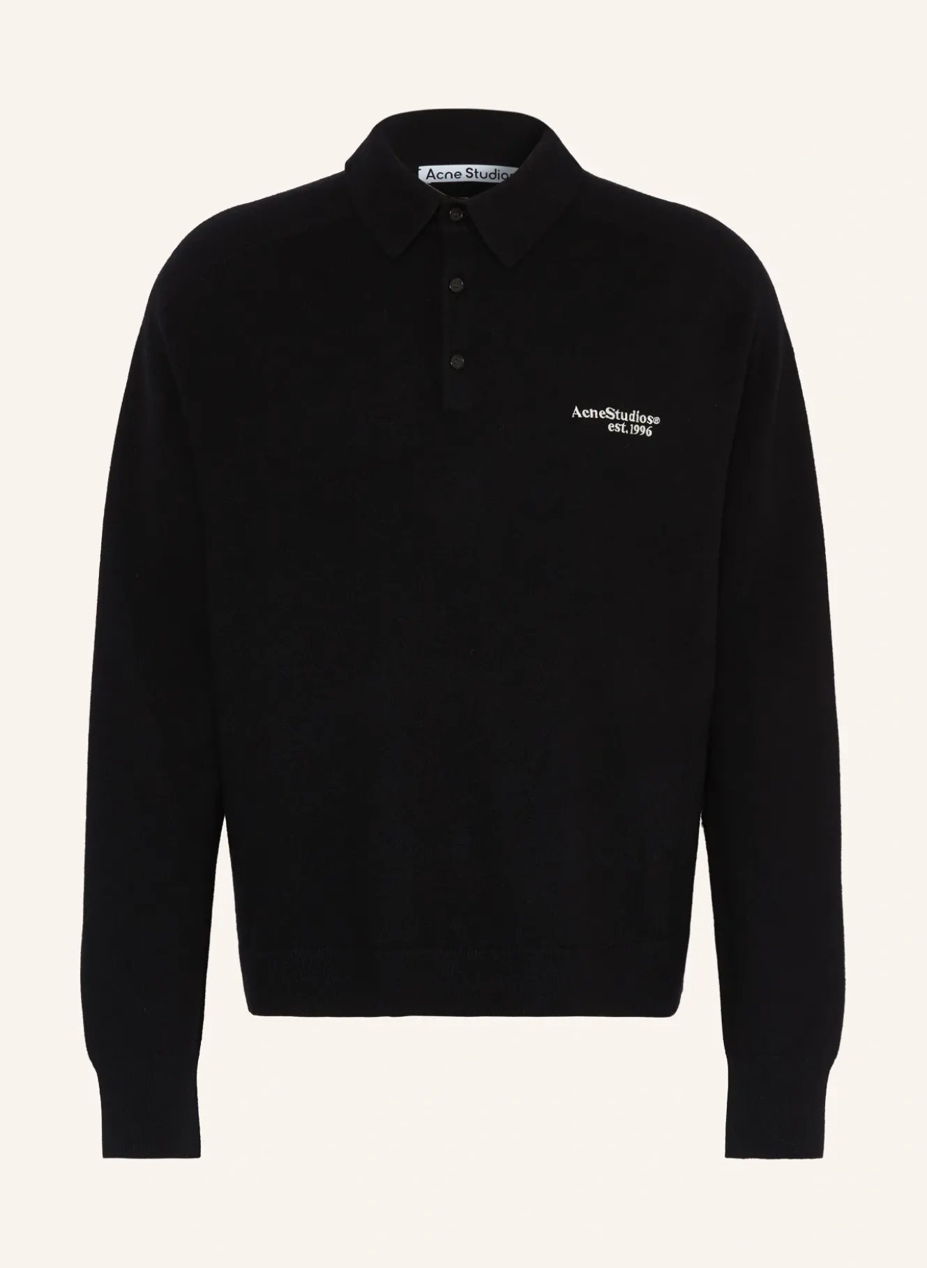Strick-Poloshirt