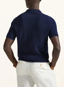 Strick-Poloshirt