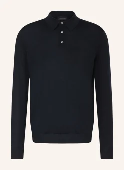 Strick-Poloshirt