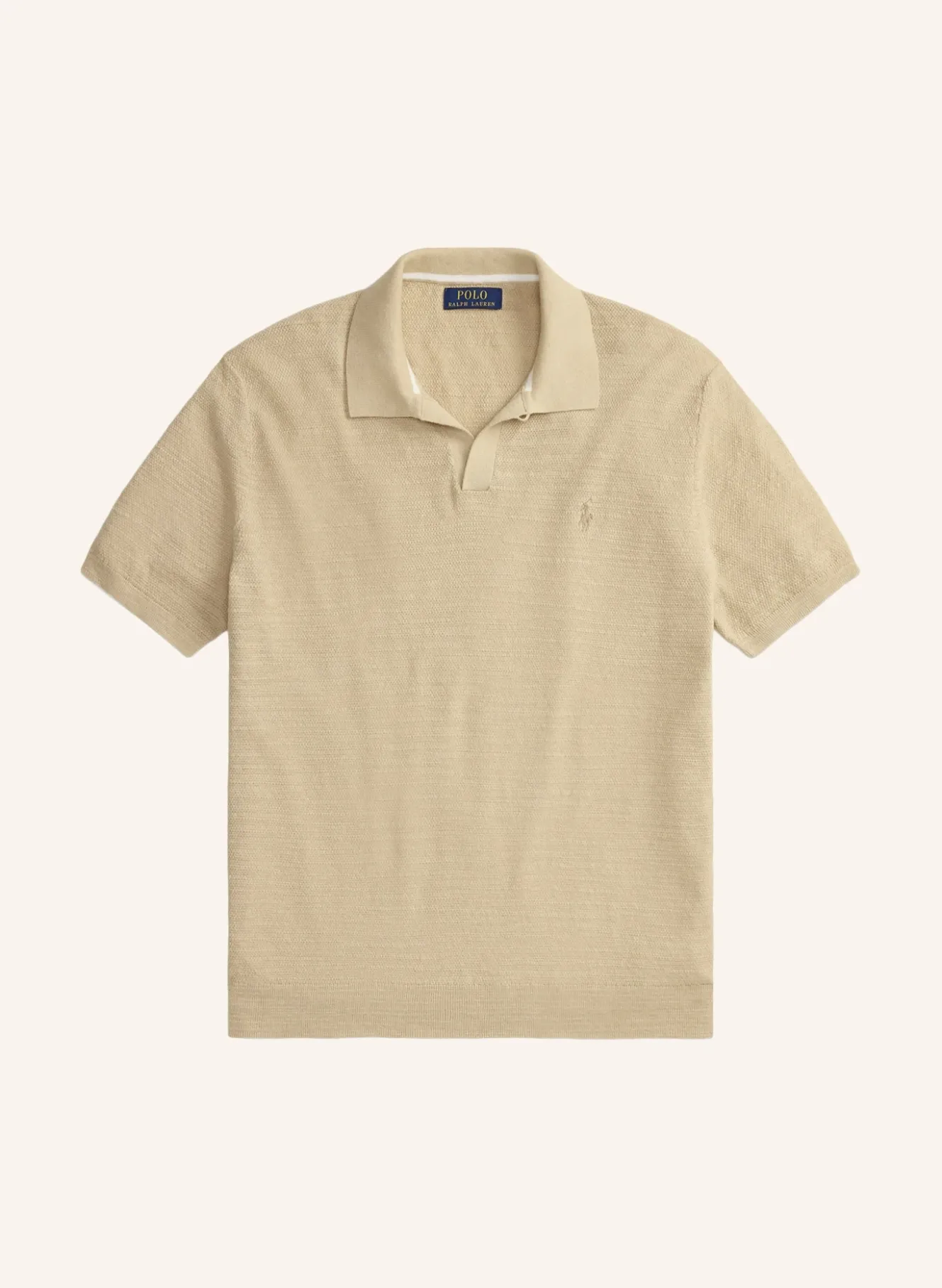 Strick-Poloshirt