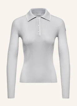 Strick-Poloshirt