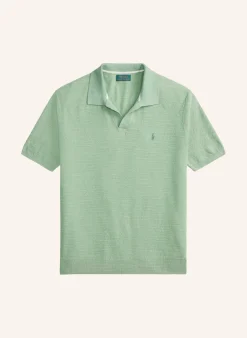 Strick-Poloshirt