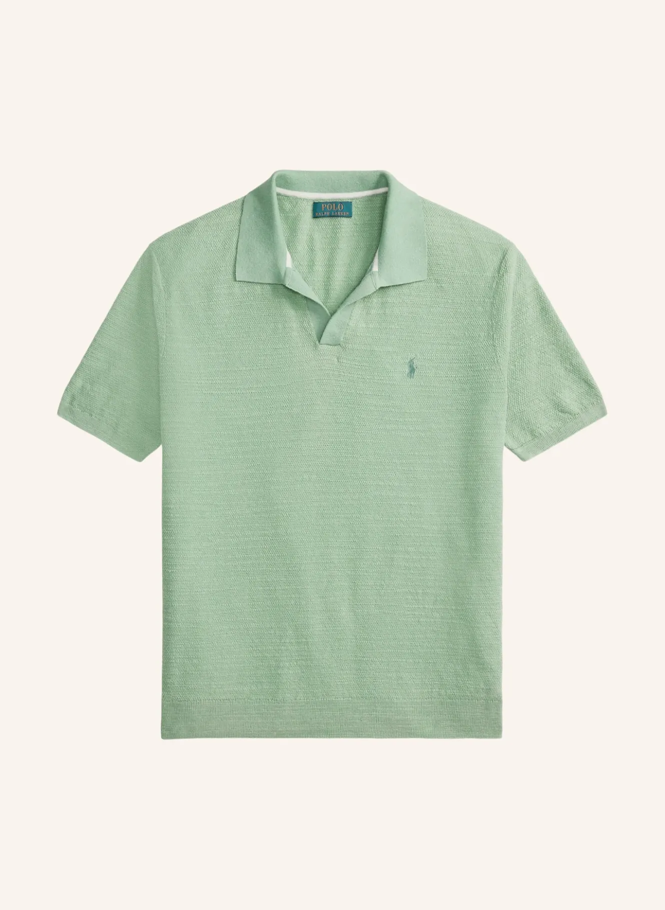Strick-Poloshirt