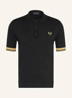 Strick-Poloshirt