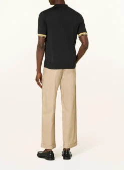 Strick-Poloshirt