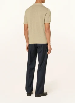 Strick-Poloshirt
