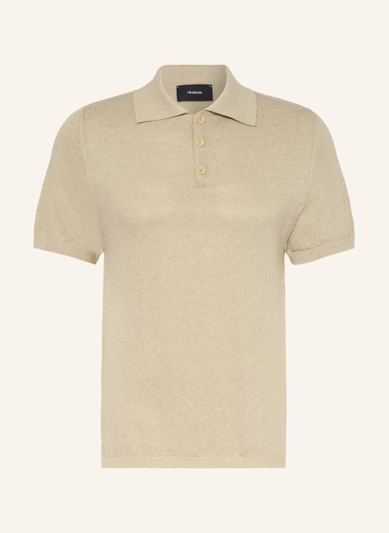 Strick-Poloshirt