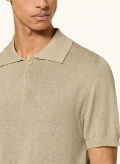 Strick-Poloshirt