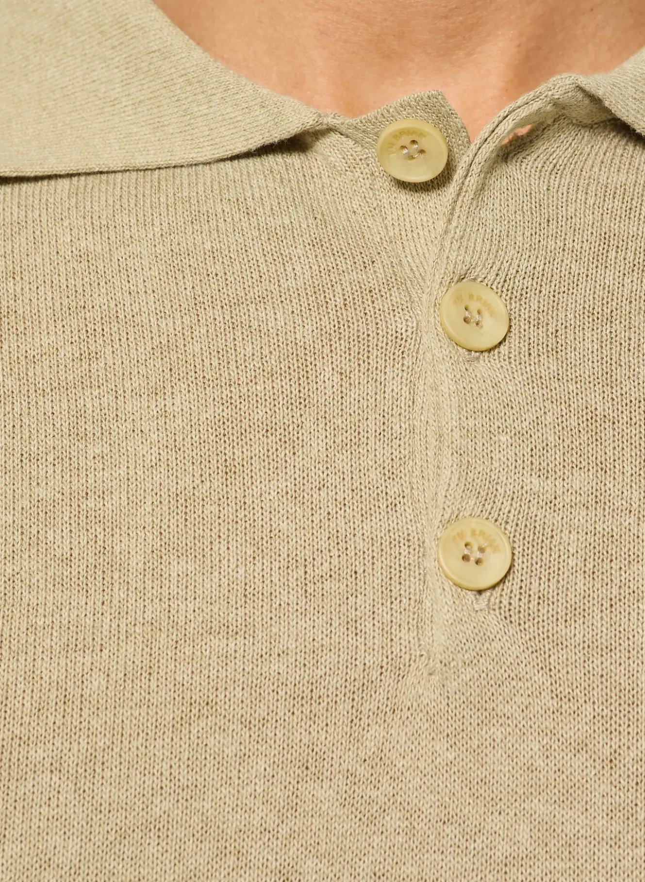 Strick-Poloshirt