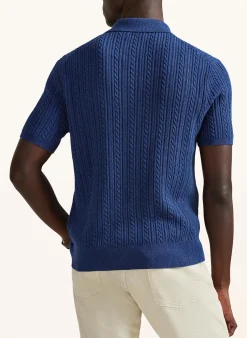 Strick-Poloshirt