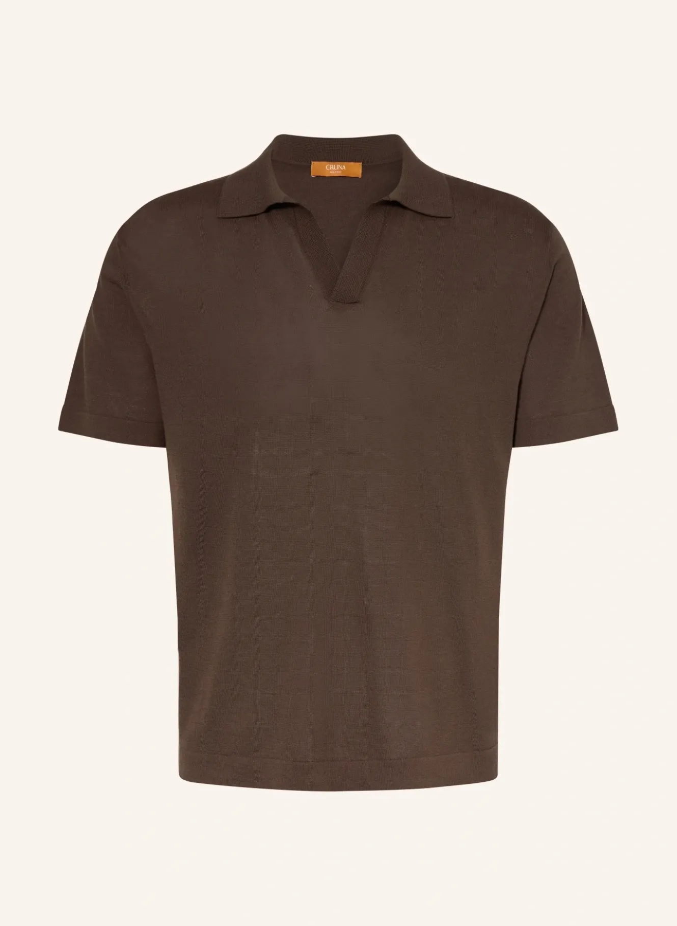 Strick-Poloshirt