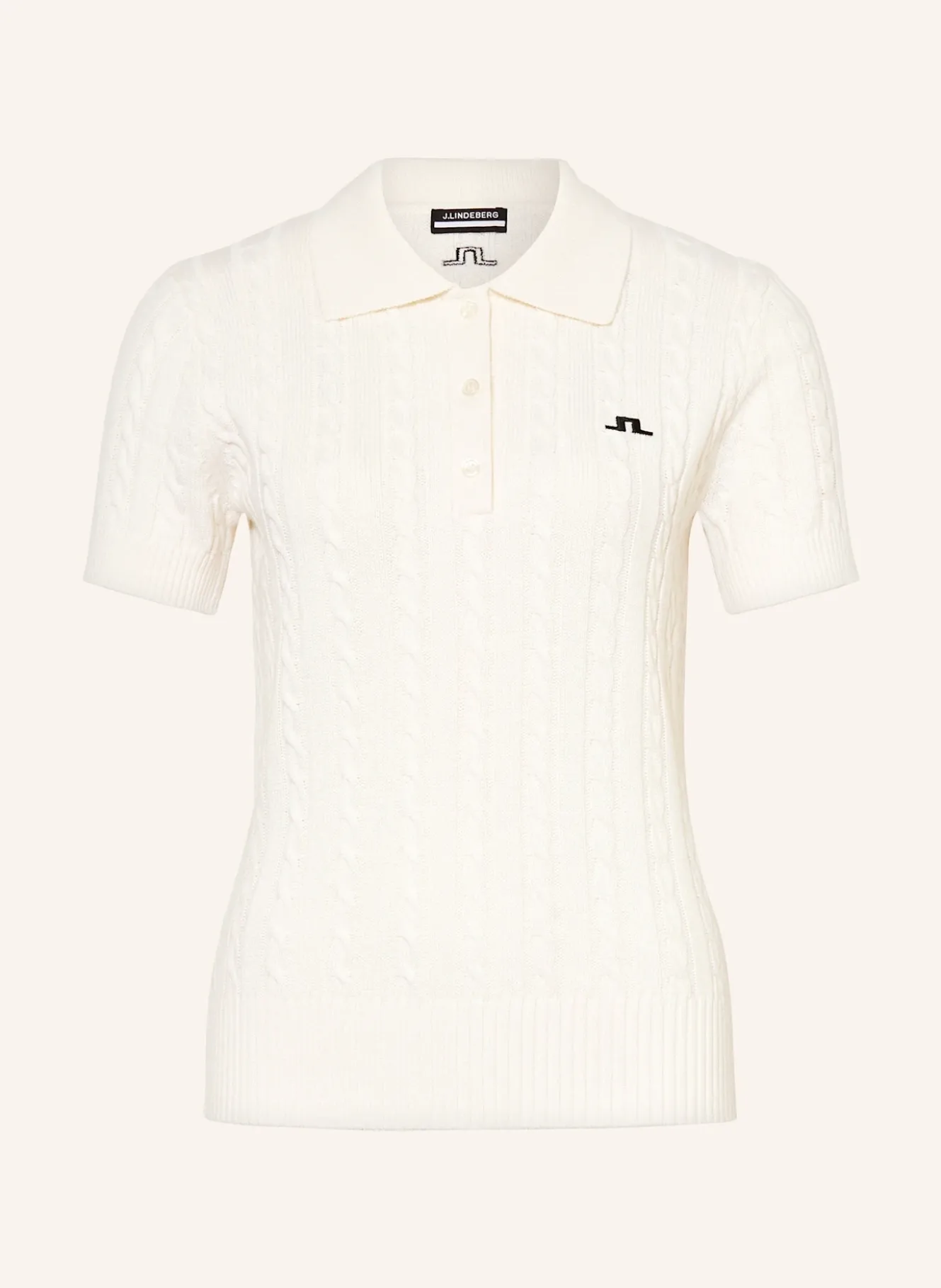 Strick-Poloshirt