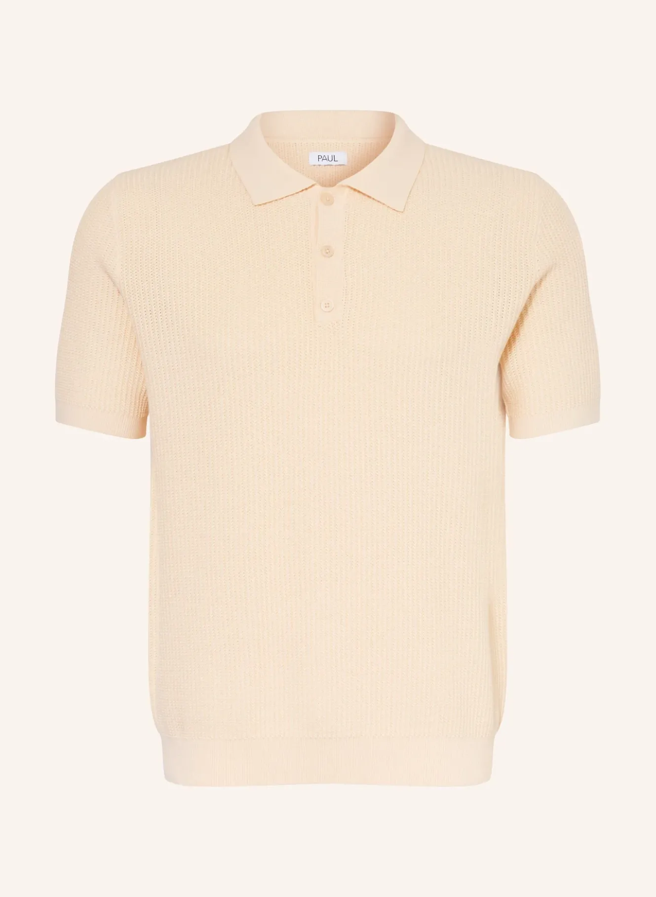 Strick-Poloshirt
