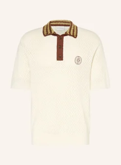 Strick-Poloshirt