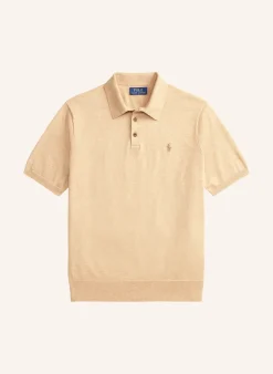 Strick-Poloshirt