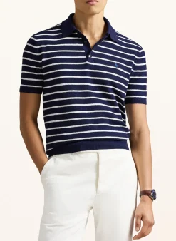 Strick-Poloshirt