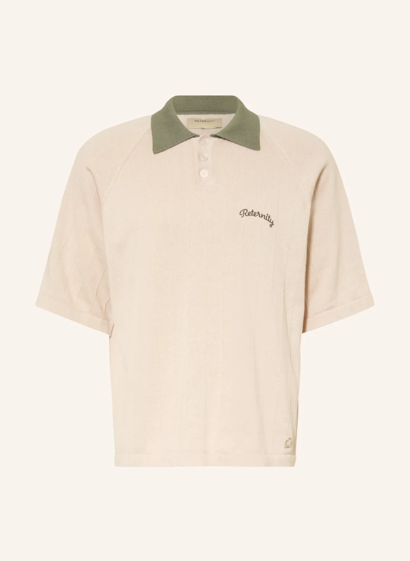 Strick-Poloshirt