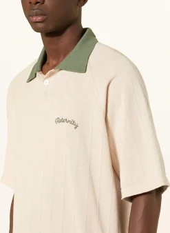 Strick-Poloshirt